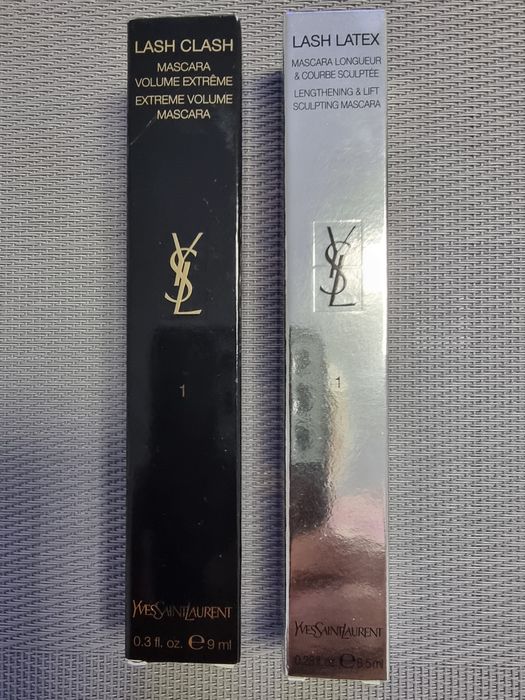 2 tusze do rzęs  LASH  LATEX  8.5 ml   i LASH  CLASH  9ml