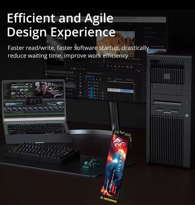 Somnambulist M2 2242, 2280 SSD NVME, 128GB