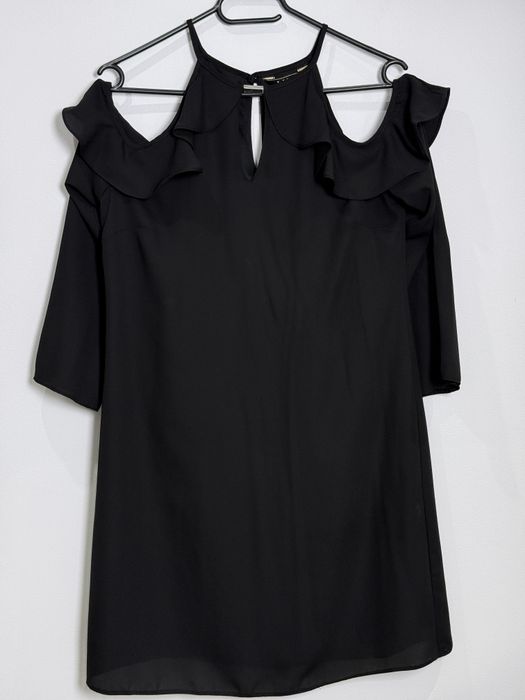 Czarna krótka sukienka M