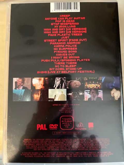 Radiohead The Best Of DVD