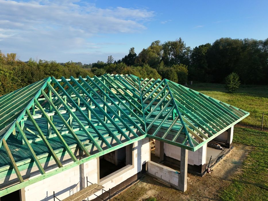 Więźba dachowa jodłowa