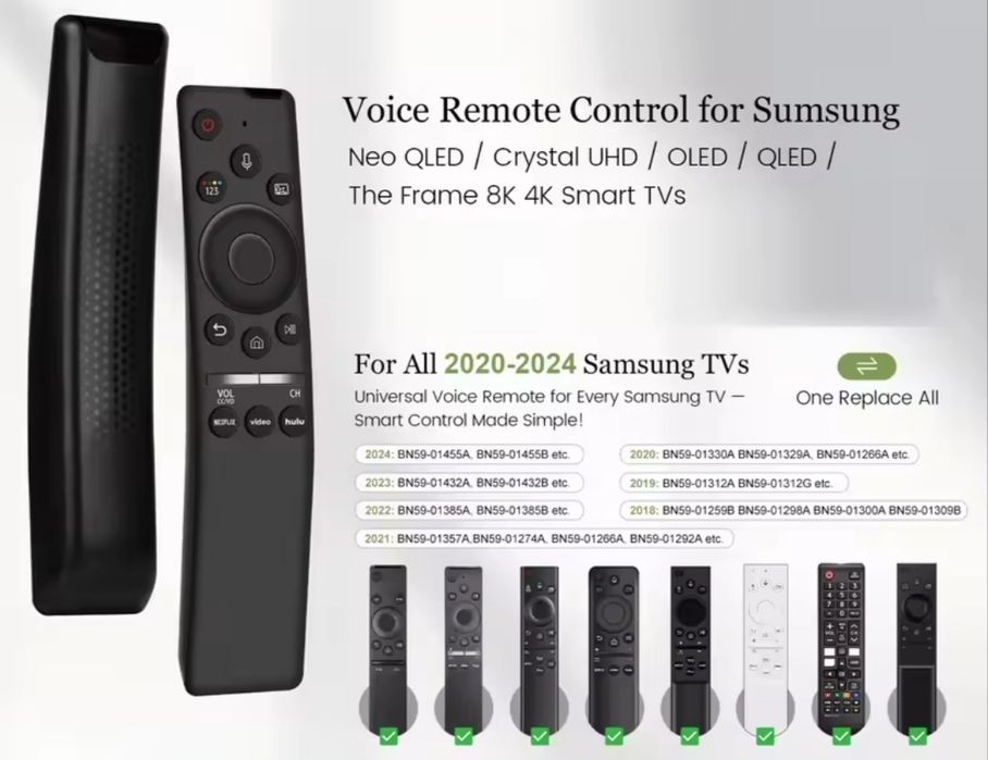 Pilot do Samsung Smart TV  Voice Control BN59-01432A BN59-01455A