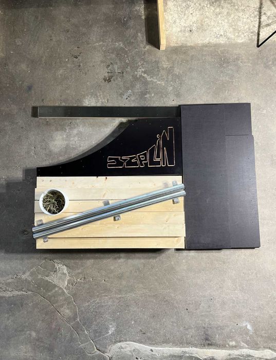 MICRO MINIRAMP H50 / W120 - Domowa Rampa do deskorolki / hulajnogi / BMX / rolek