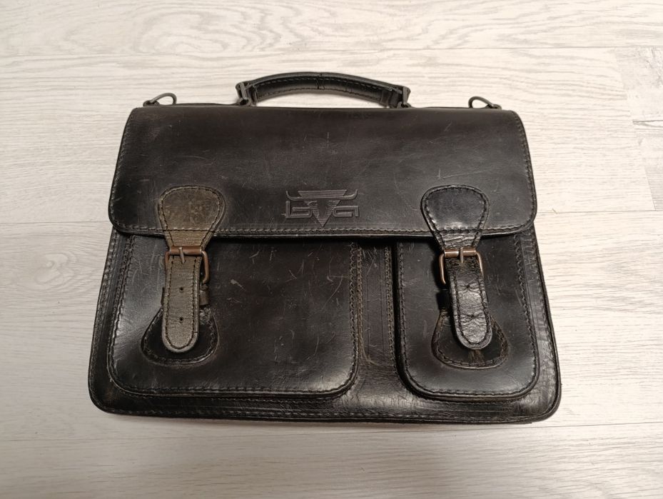 Портфель шкіра буйвола