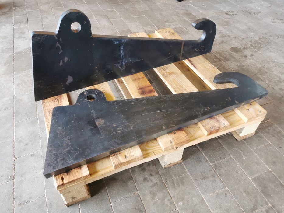 Mocowanie JCB Q-Fit #25mm odchylone na siebie