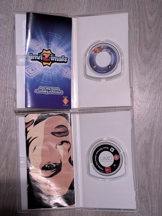 Jogos PSP usados (completos)