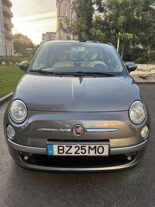 2014 • Turbo 0.9 • Fiat 500 • 1 Dono • 85 cv • Bancos em Pele • Teto