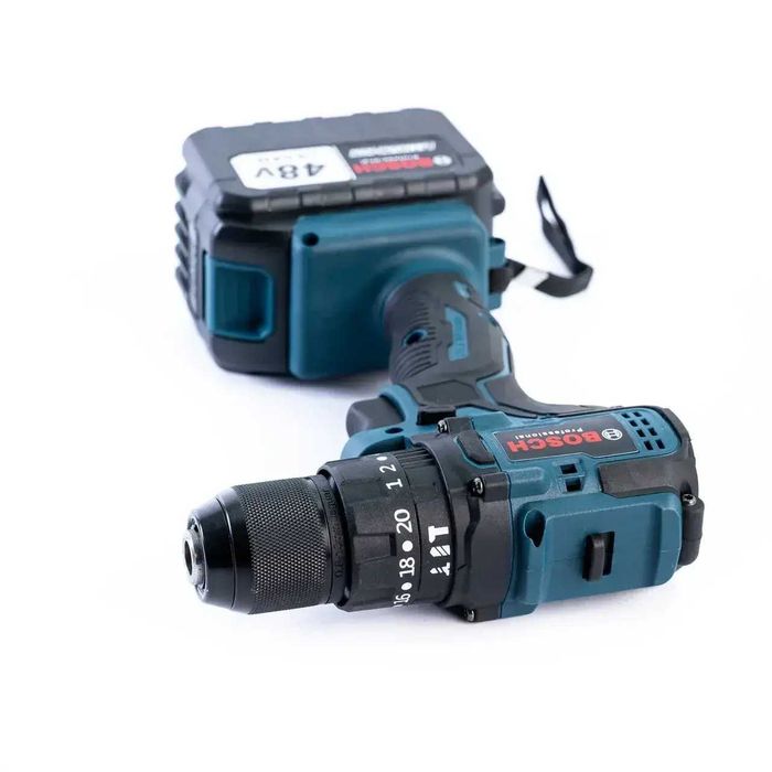 Набор Bosch 4-в-1 перфоратор, болгарка, шуруповерт, гайковерт. Арт 557