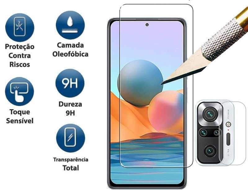 Pelicula vidro Xiaomi Redmi Note 10 4G