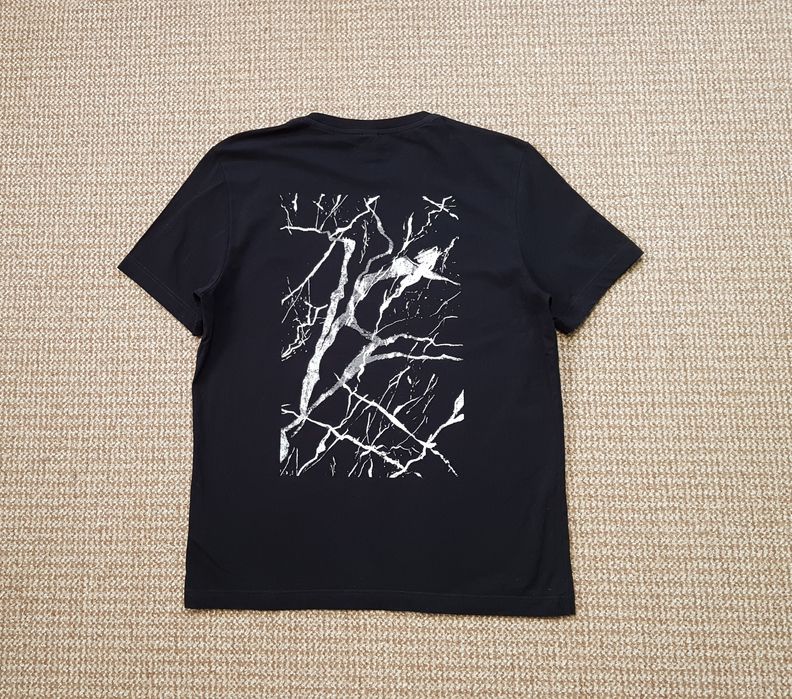 Alpha Tauri Marble Print Cotton T-Shirt футболка оригінал L