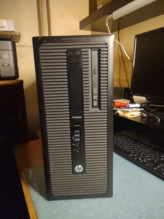 HP ProDesk 600 G1, Intel Core i5-4590, 22-inch LED monitor, 3.30 GHz, SSD 500 GB.64563861662210122