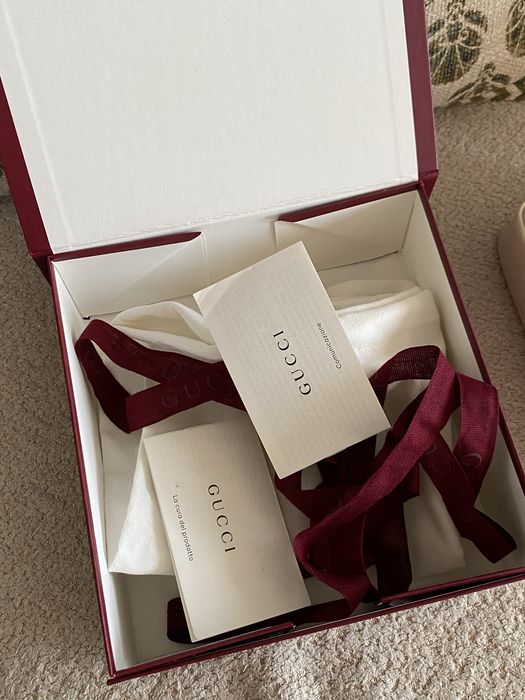 Gucci Marmont super mini biała ideał