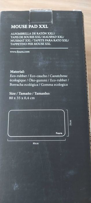 Tapete de Rato com texto 80cm x 35cm