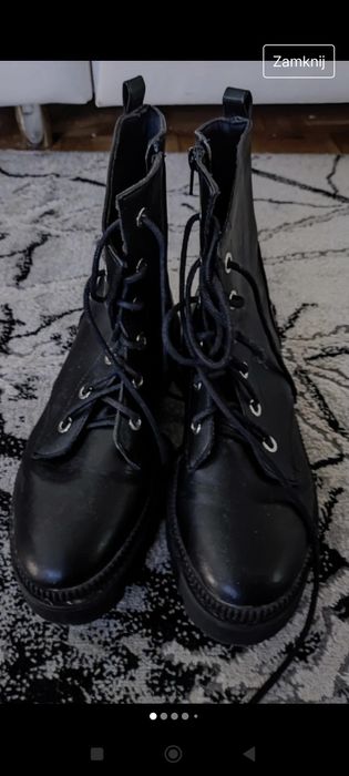 Buty damskie trapery zimowe