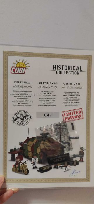 Jagdpanzer 38(t) Hetzer - Edycja Limitowana [COBI-2669]
