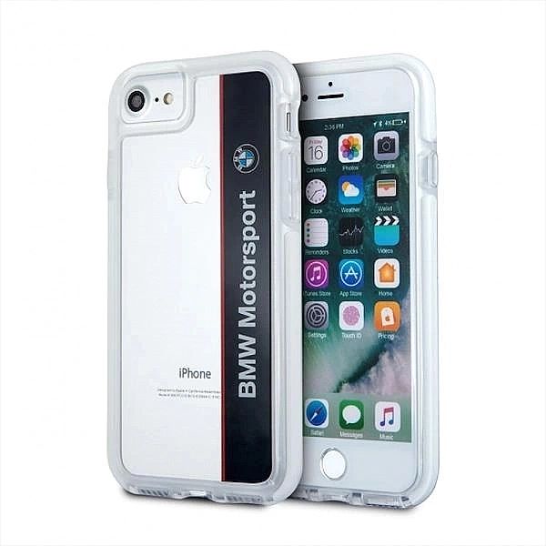 Etui BMW Motorcase na iPhone 7 / 8 / SE 2020 / SE 2022 - przezroczysto
