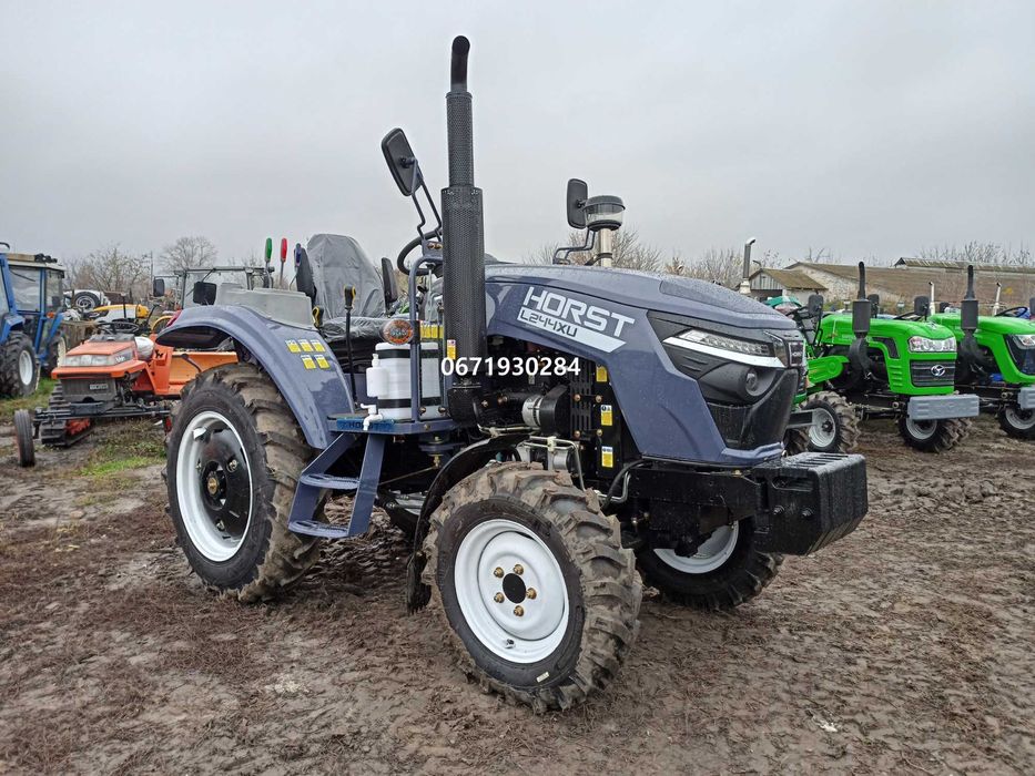 Трактор HORST L 244 XU ГУР Блокування диференціалу Примусова гідравліка 4х4 Рівна підлога Безкоштовна доставка