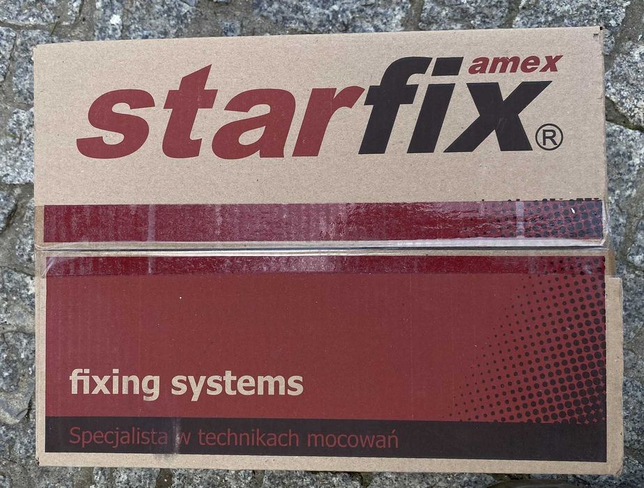 Kołki do styropianu Starfix LXK niebieskie, 200 mm, opakowanie 100szt