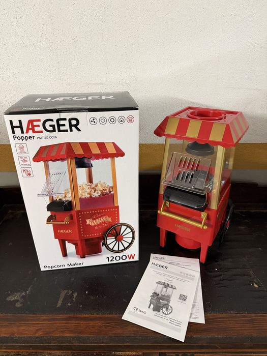 Máquina de pipocas  Hager