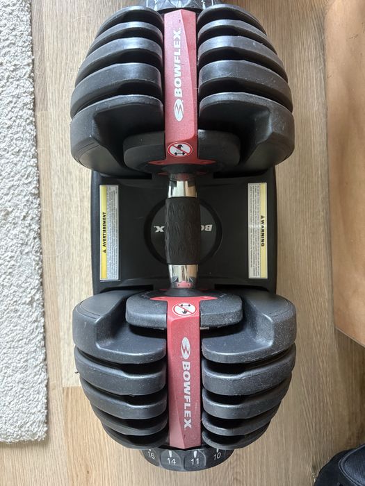 Halteres ajustáveis Bowflex SelectTech – compactos e versáteis