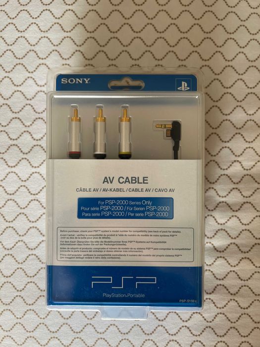 Cabo AV para PSP embalado de origem