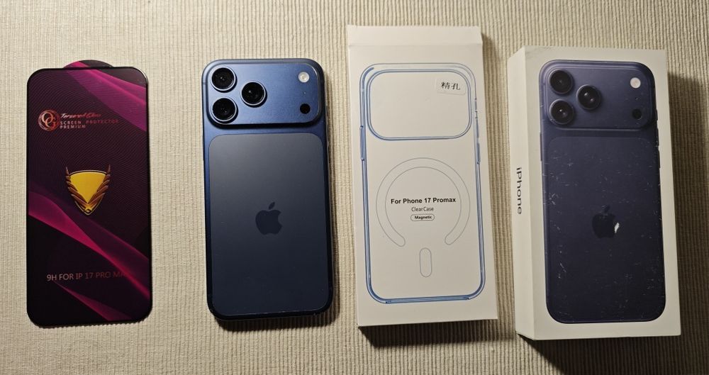 iPhone 17 pro max 256 GB фіз сім АКБ 100