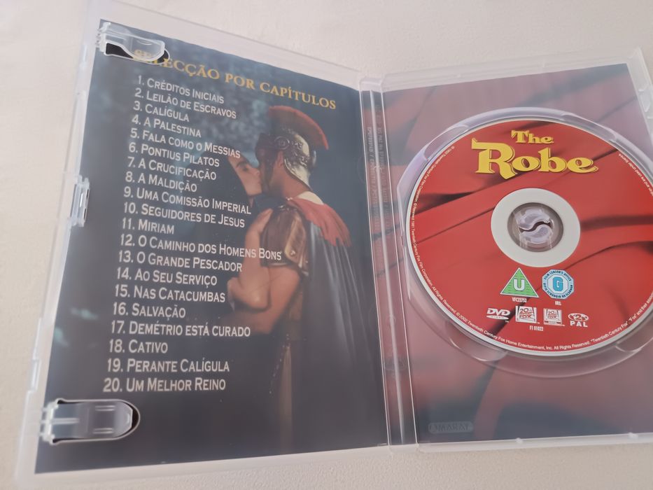 DVD a túnica.       .