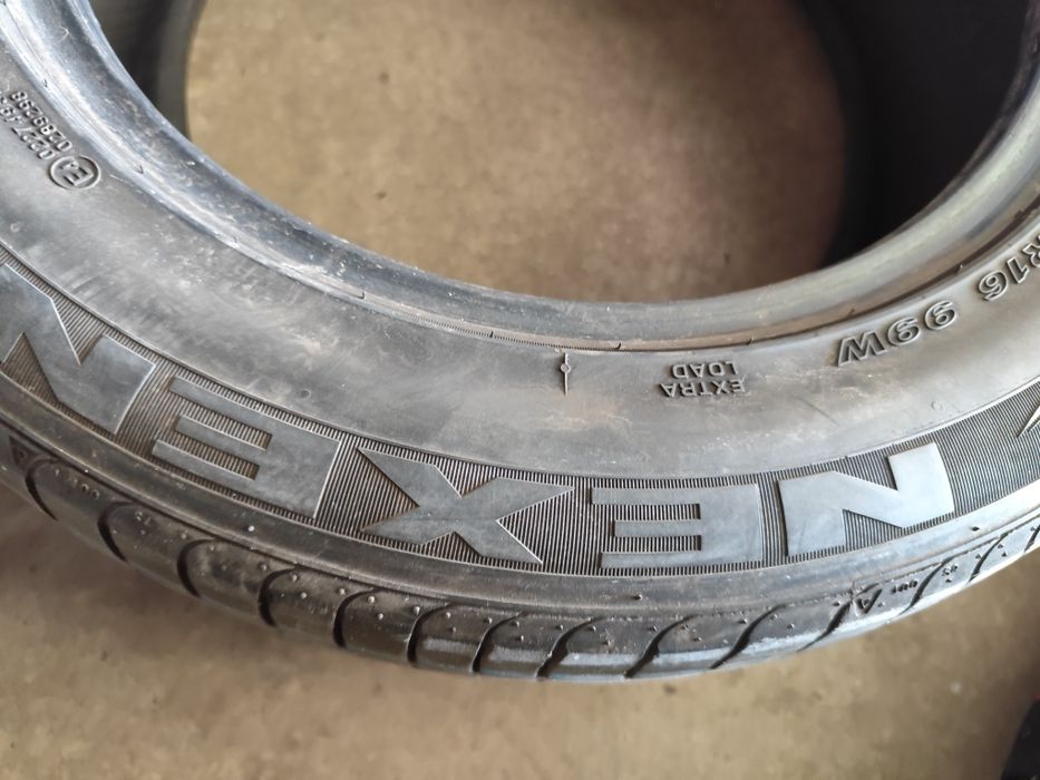 Pneus 225/55r16 Nexen 75% piso