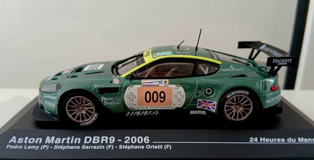 Miniatura Aston Martin - Pedro Lamy  1:43