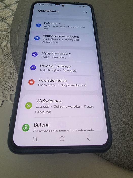 Oryginalny wyświetlacz samsung  S21+ plus 5G