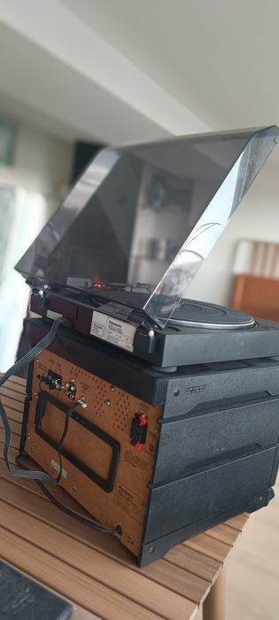 Aparelhagem Clássica Panasonic SA-HM35L COMPLETA (C/ Vinil, Duo Casset