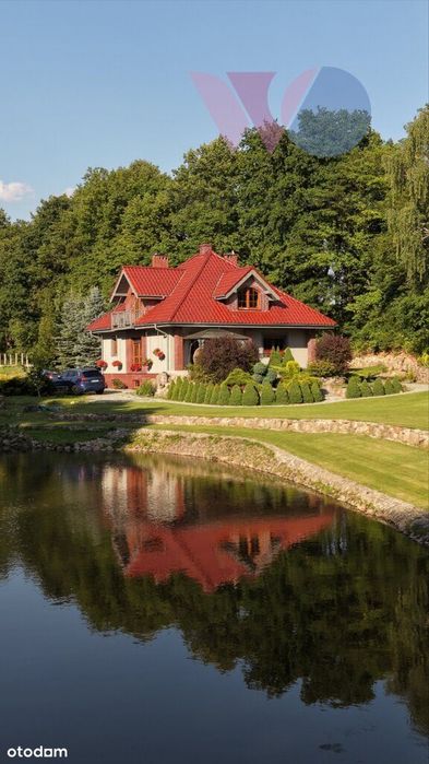 Ponad hektar działki | Dom z własnym stawem