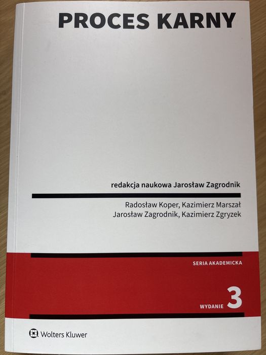 Proces karny wydanie 3