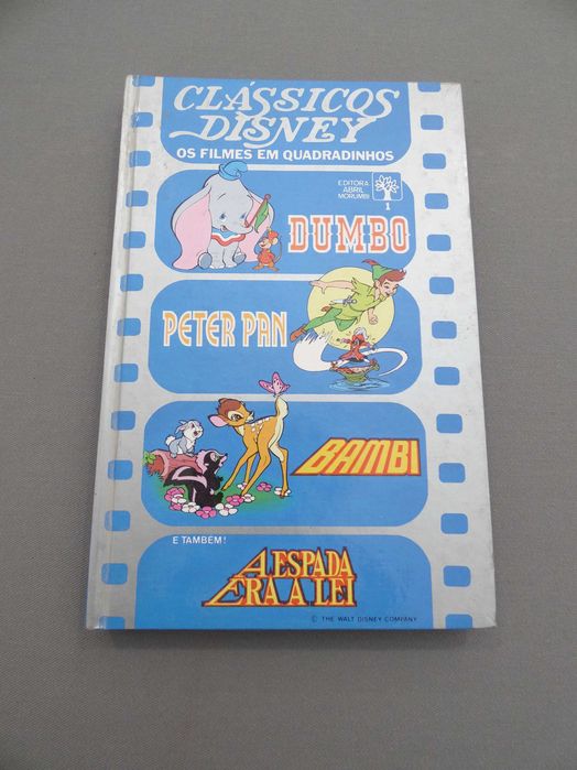 Livro Classicos Disney Os Filmes em Quadradinhos