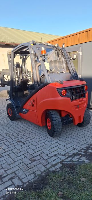 Linde H25z 2018r stan Idealny TRIPLEX Przesuw+Pozycjoner wózek widłowy