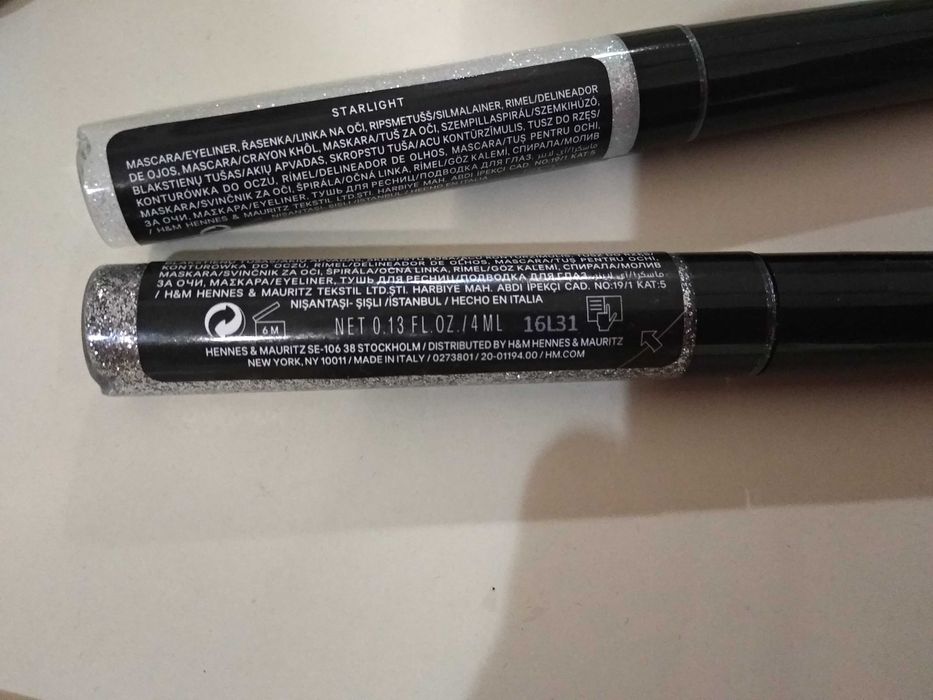 Máscara/Eyeliner brilhante da H&M