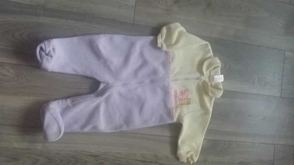 Pajac polarowy dla dziewczynki