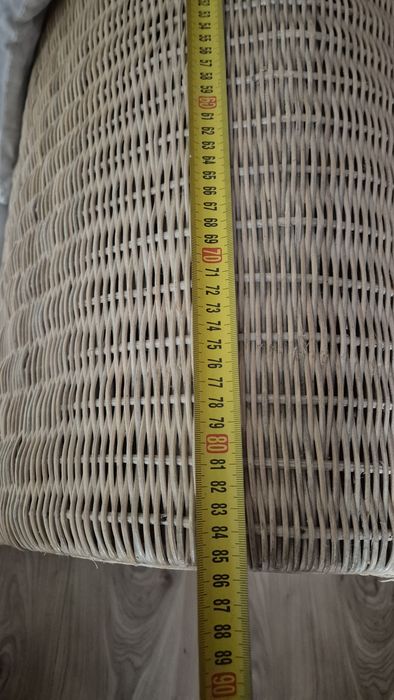 Kanapa sofa 3 osobowa ratan
