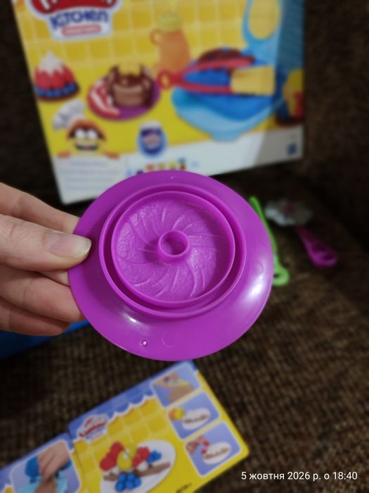 Набір для ліплення. Hasbro Play-Doh Kitchen Creations "Breakfast Bakery", "Солодкий сніданок"