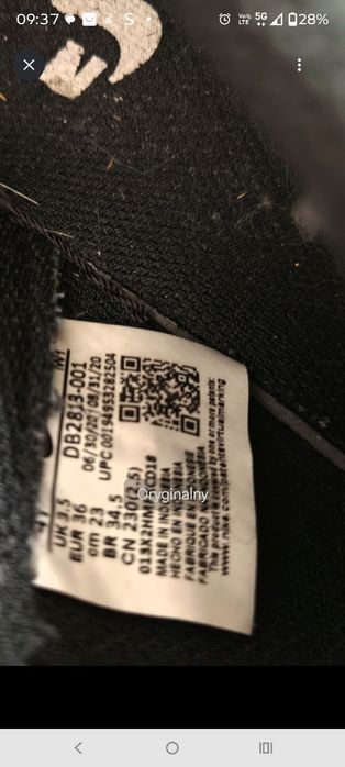 Buty Nike  rozmiar 36