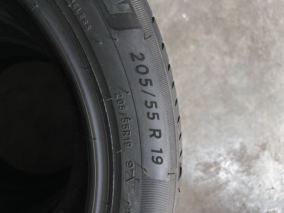205/55 R19 Michelin 4шт 2022Рік 99% залишок