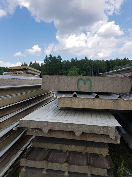 Płyta warstwowa wełna ściana dach ocieplenie podłoga obornicka