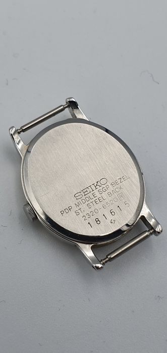 Vintage Seiko Quartz Bicolor Silver + Gold - Made in Japan
