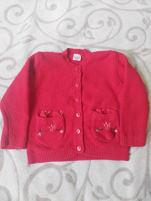 Светр, кардиган для двійні, близнят 80р. Cool Club Smyk