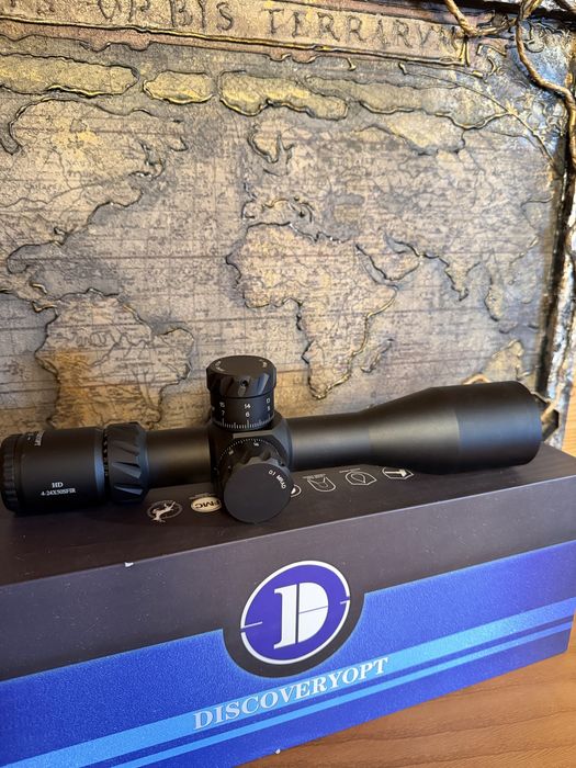 Приціл Discovery HD 4-24X50 FFP SF Zero Stop 34 мм із сіткою SS FFP