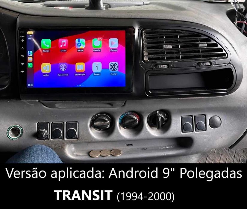 Rádio 2DIN • FORD Transit / Connect (1994 a 2013) • Android [4+64GB]