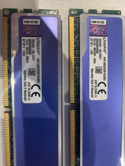 Memoria RAM Kingston HyperX Blu 8GB (2x4GB) DDR3-1600MHz