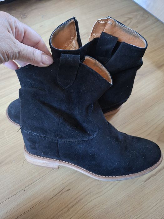 Botki zamszowe roz.41