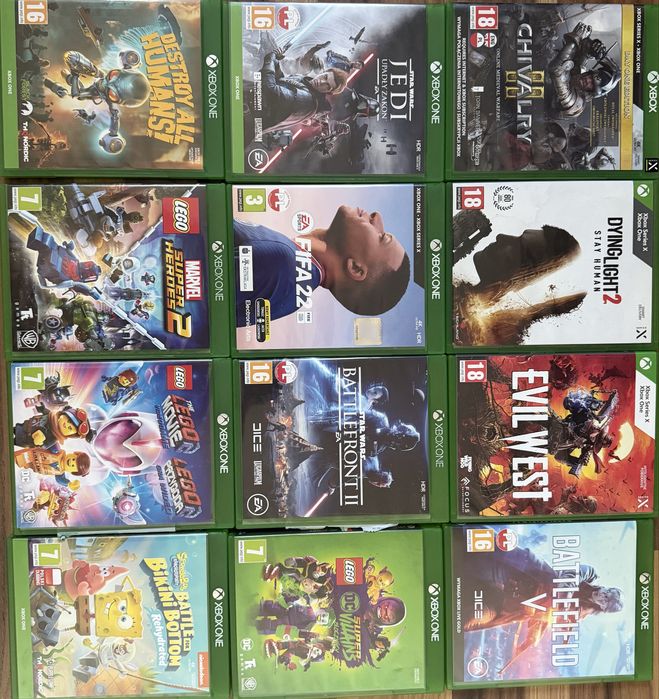 gry xbox one/series x cennik w opisie