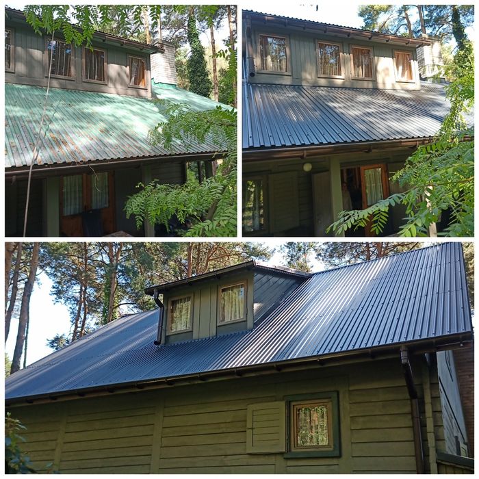 Mycie i malowanie dachów , elewacji, kostki brukowej